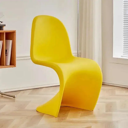 Transparent Plastic Chair Living Room Relax Backrest Waiting Cafe Chair Hotel Acrylic Design Dining Stool Nordic Furniture