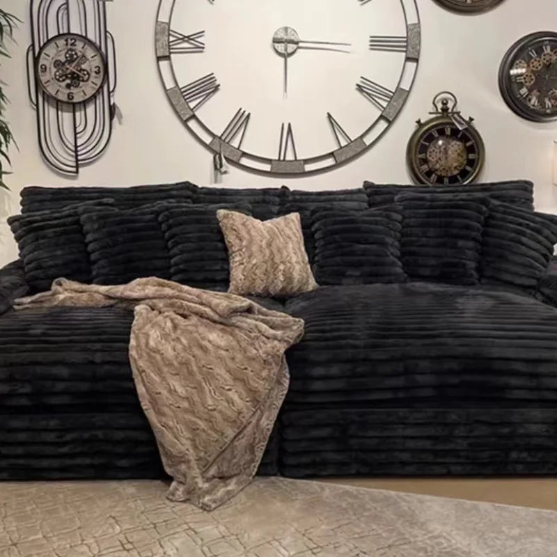Couch Potato Comfortable Down Cloud Small Sofas Family Cloth Art Removable Combination Living Room Balcony Bedroom Creative
