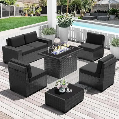 PatioLix 8 Piece Patio Furniture with 44