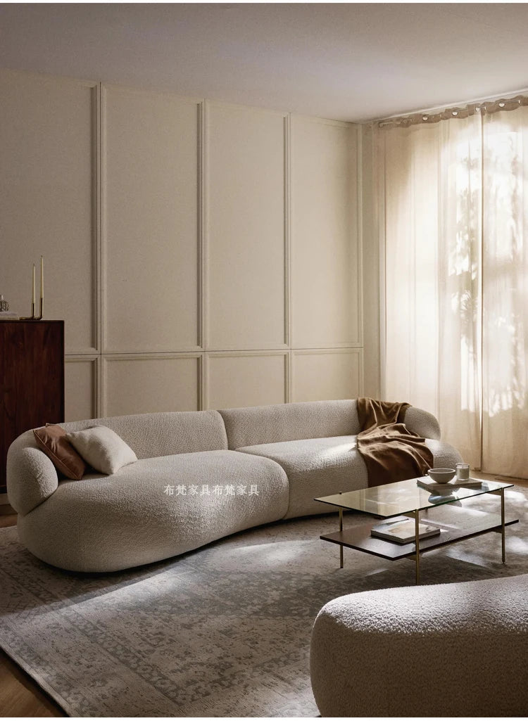 Designer Lounge Living Room Sofas Children Luxury Modern Nordic Sofas Canape Outdoor Curved Wood Divano Lounge Suite Furniture