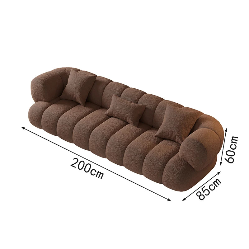Plush Luxury Living Room Sofa Europe Family Minimalist Relaxing Sofa Lounger Filler Muebles Para El Hogar Furniture Decoration