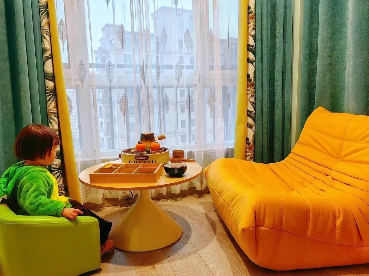 Caterpillar lazy sofa, living room, balcony, bedroom, single person leisure lounge chair, internet-famous sofa chair, leisure