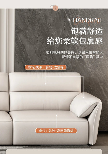 Minimalist Modern Sofa Electric Adults Cushion Comfortable Double Sofa Floor Apartment Divani Da Soggiorno Home Accessories