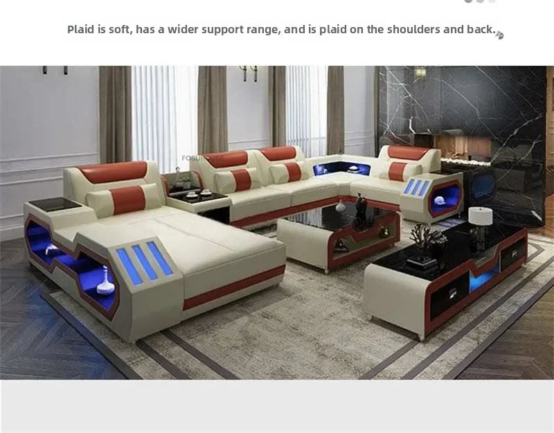 Nordic Simple Living Room Sofas Luxury KTV Audio-visual Room with Light Sofa Designer Living Room Furniture Home Music Sofa Bed