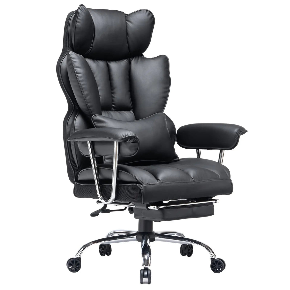 Swivel Chair Ergonomic Office Desk Chair With Lumbar Support Rolling Home Office Computer Room Seating Sillas Escritorio Luxury