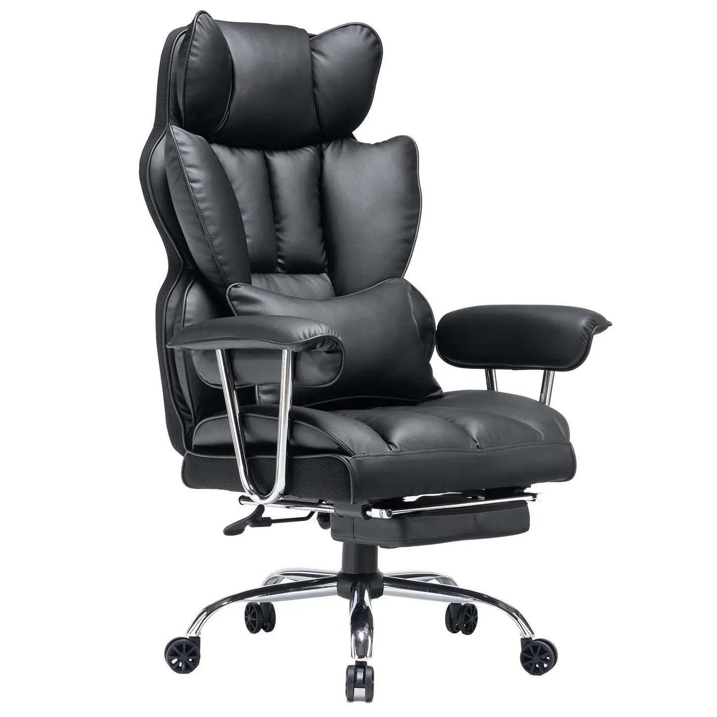 Swivel Chair Ergonomic Office Desk Chair With Lumbar Support Rolling Home Office Computer Room Seating Sillas Escritorio Luxury