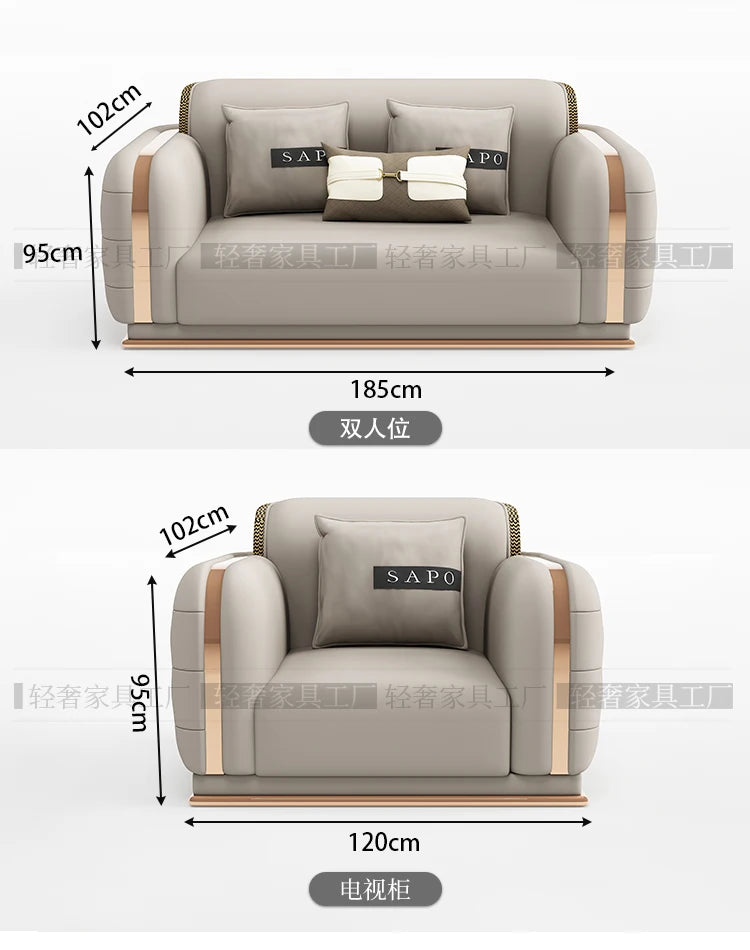 Style Double Lazy Sofas Simple Europe Fillers Choice Living Room Sofa Nordic Loveseat Designer Wohnzimmer Sofas Home Furniture