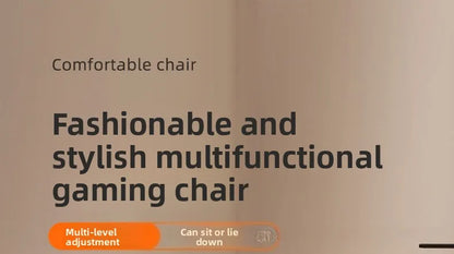 Home comfort e-sports chair sedentary study computer chair office sofa seat live streaming host live stream swivel chair