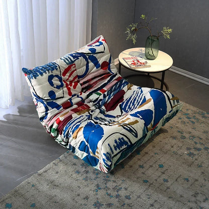 Caterpillar Lazy Sofa Living Room Sleepable or Lying Balcony Bedroom Single Sofa Leisure Chair Home Furniture Sofa Chair