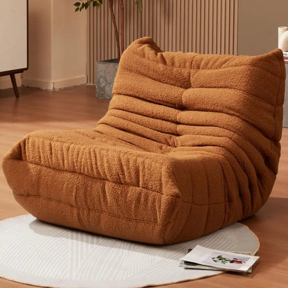 Bean Bag Chairs for Adults Giant Bean Bag Chair Memory Foam BeanBag Chair Bean Bag Sofa with Filler Faux Fur Fireside Beanbags
