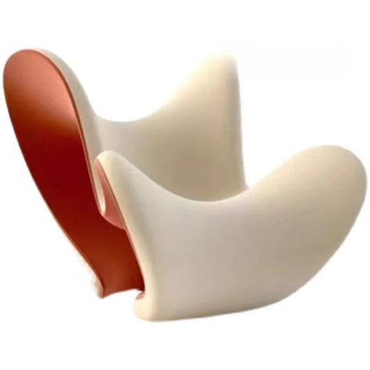 Nordic Creative FRP Special-shaped Love Shaping Leisure Chair Bow Chair Lazy Reclining Chair