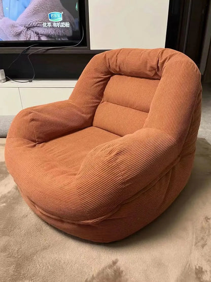 Single Person Sofa Chair EPS Particle Leisure Recliner Small Apartment Living Room Bedroom Trendy Furniture