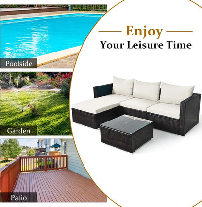 Factory Hot Selling Modern Design High Quality PE Rattan Home Sofa Cover for Living Room Hotel Garden