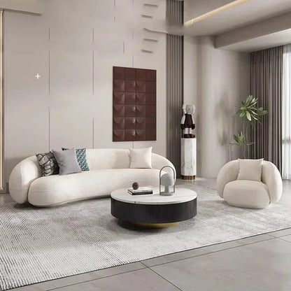Minimalist Nordic Living Room Sofas Leather Recliner Designer Modern Sofas Luxury Lounge Balcony Cheap Divano Home Furniture