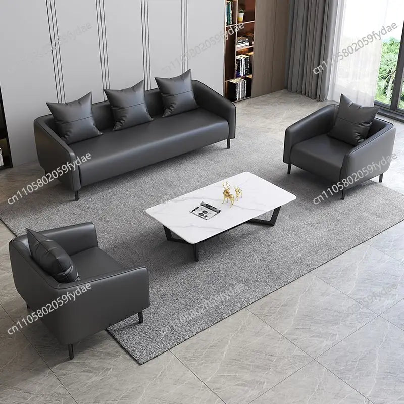 Office sofa simple modern light luxury beauty salon rental room hotel apartment small apartment sofa