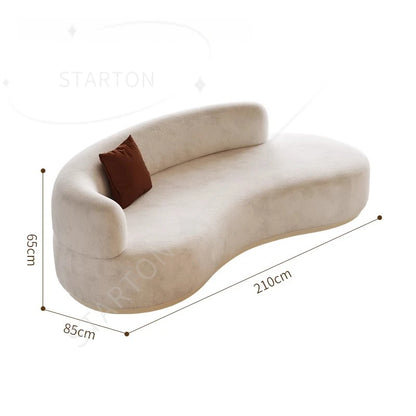 Modern Sofas Romantic Comfortable Adult Divano Balcony Furniture Cream Wind Aesthetics Sofas Lounge Luxury Gaming Lazy Nordic