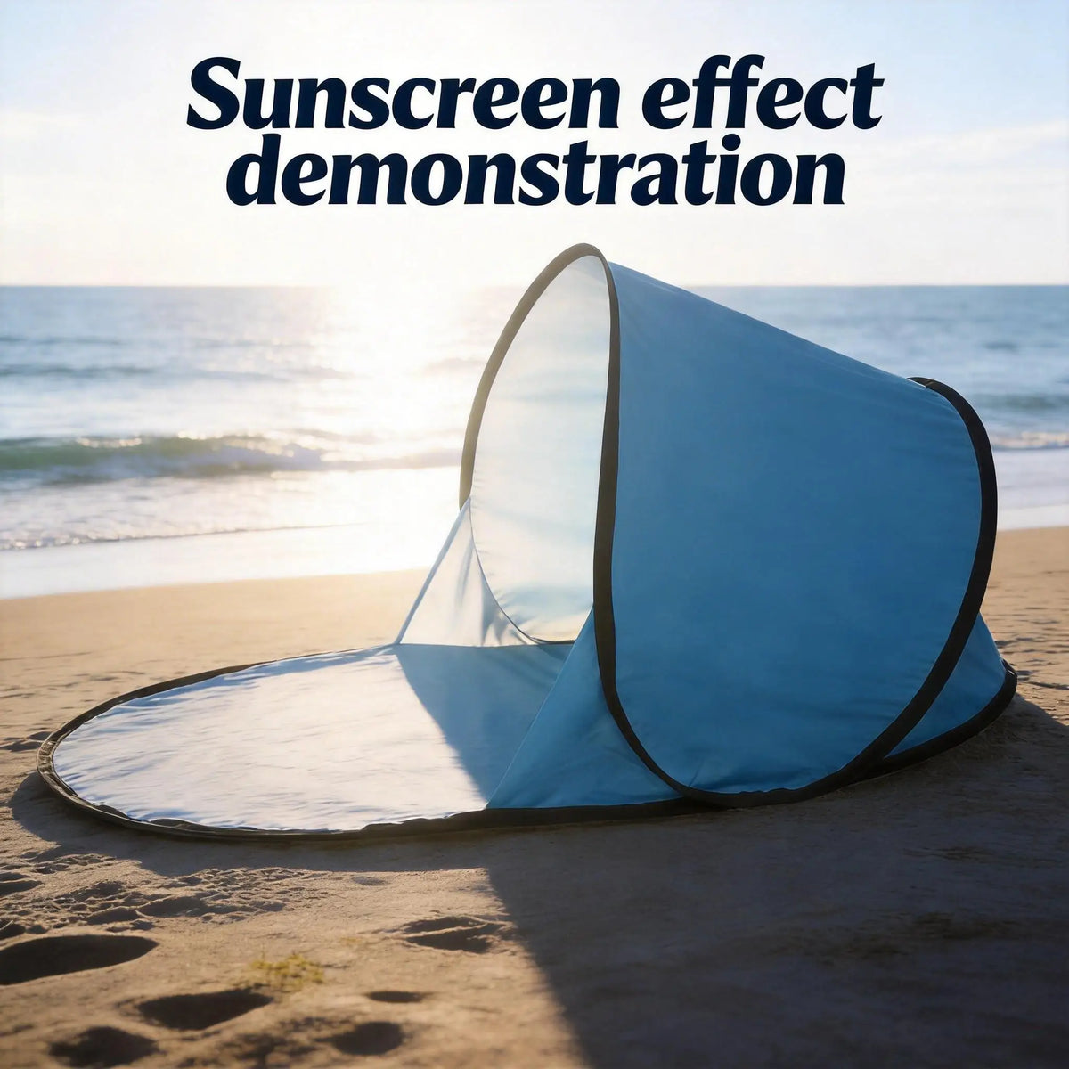 Outdoor portable automatic pop-up beach tent, sunshade, UV protection, camping tent, fishing and picnic tent, practical tent.