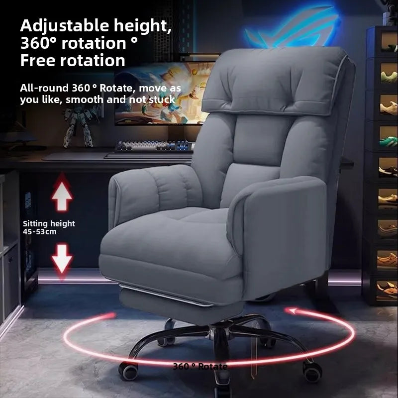 Ergonomics Office Chairs E-sports Computer Chairs Height-adjustable Dormitory Backrest Stools Silla Gamer Home Office Furniture