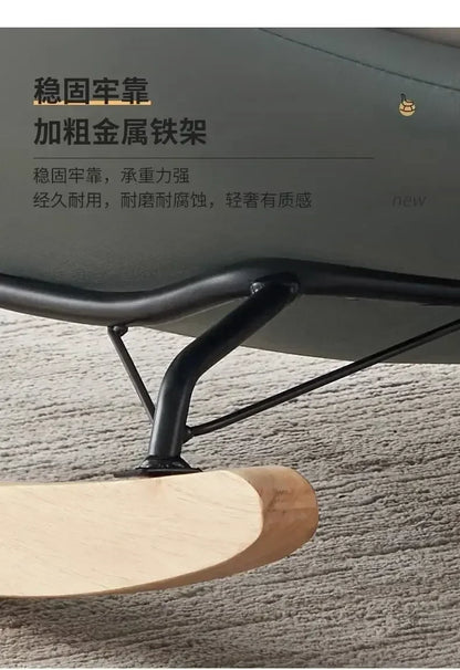 Lazy Couch Penguin Rocking Chair Indoor Leisure Rocking Chair Lounge Chair Rocking Daybed Adult Lounge Snail Balcony Home Egg