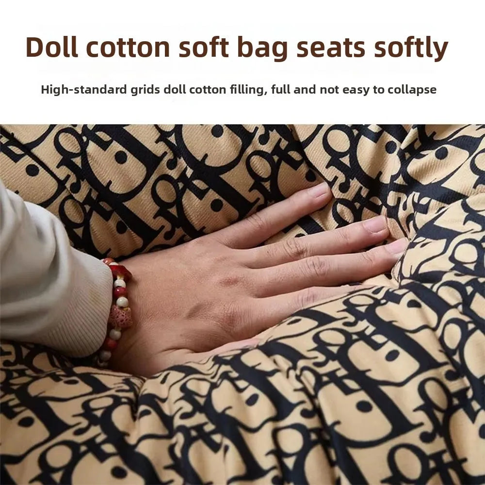 Snail Shaped Rocking Chair Adult Lazy Sofa Single Person Leisure Sleeping Chair Household Comfortable Lounge Seat