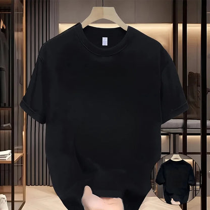 Trendy and Creative Letter Print Short-sleeved T-shirt, Unisex and Versatile Top, Fashionable and Eye-catching