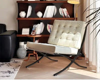 Barcelona single sofa chair network red small sofa chairs living room bedroom designer lazy lounge chair