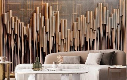 Modern Chinese Style Abstract Wallpaper Custom Photo Mural 3D Relief TV Sofa Background Home Decor Wall Hanging Painting