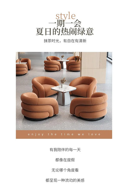 Modern Furniture Single Person Chair Comfy Relaxing Balcony Computer Armchair Luxury Vintage Gamer Chaise Lounges Aesthetic Room