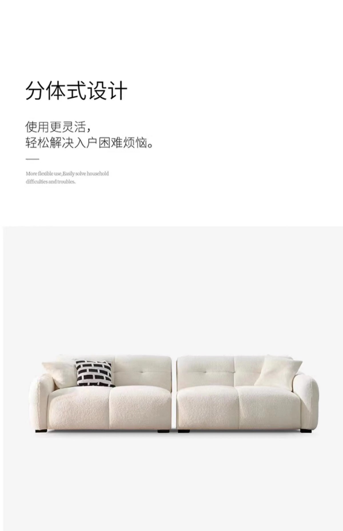 Luxury Romantic Sofa Puff Living Room Modern Comfortable Sofa Nordic Style Accent Divani Da Soggiorno Home Furniture