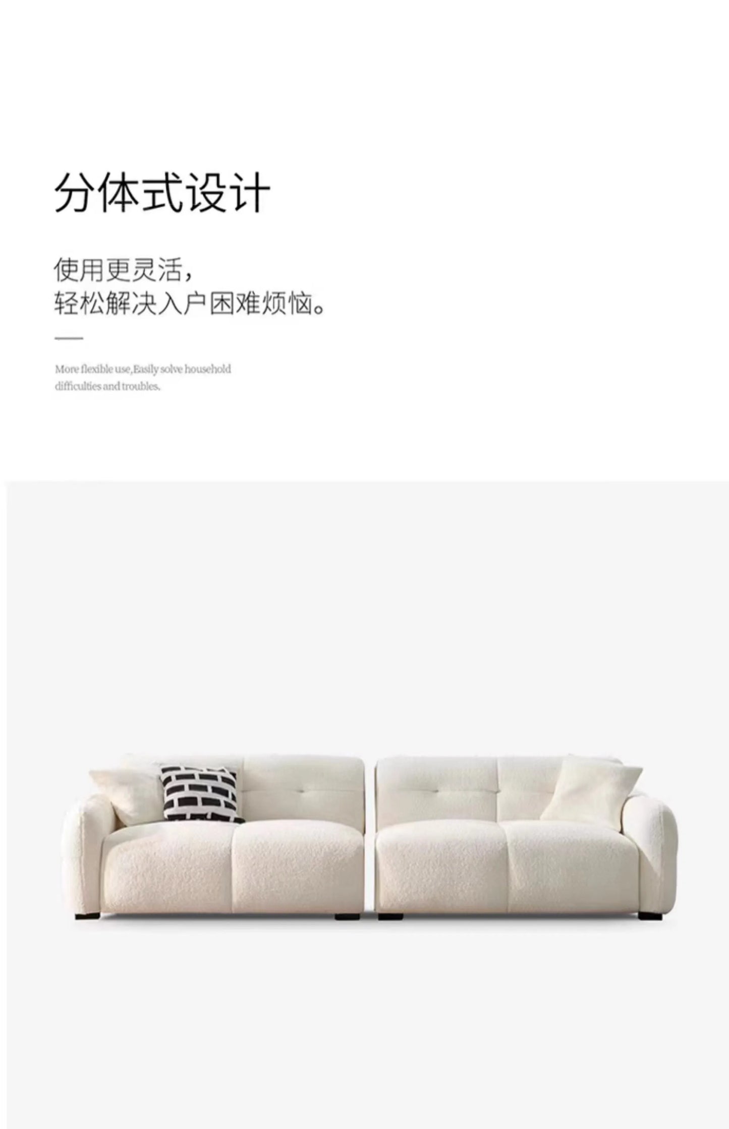 Luxury Romantic Sofa Puff Living Room Modern Comfortable Sofa Nordic Style Accent Divani Da Soggiorno Home Furniture