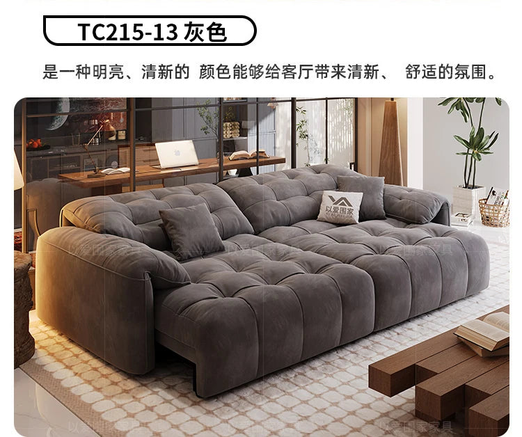 Luxury Living Room Sofas Large European Nordic Electric Modern Foldable Puffs Couch Bed Chaise Designer Divani Home Furniture