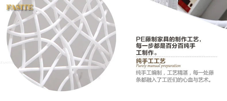 Swing Hanging Chair Hammock Indoor Balcony Bird's Nest Hanging Basket Rattan Chair Reclining Chair, Rocking Chair