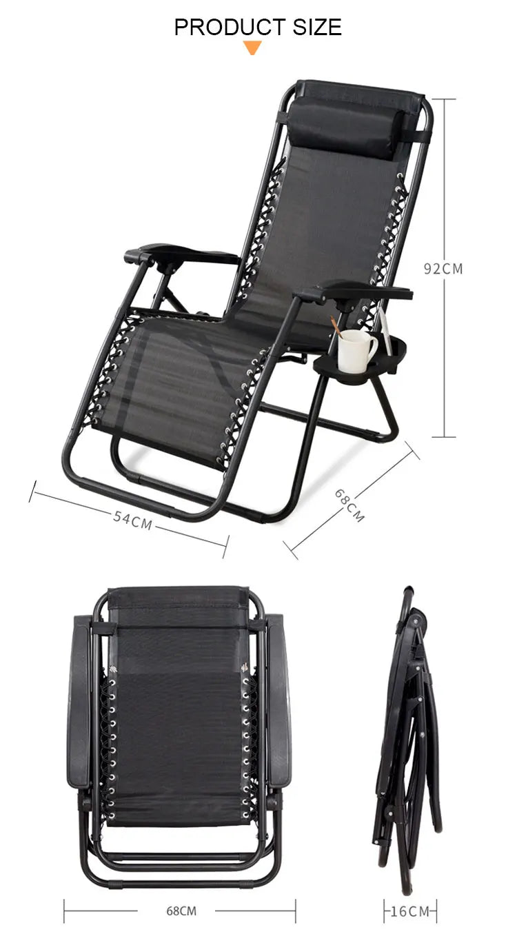 Wholesale Portable Folding Adjustable   Recliner Outdoor Beach Zero Gravity Chair