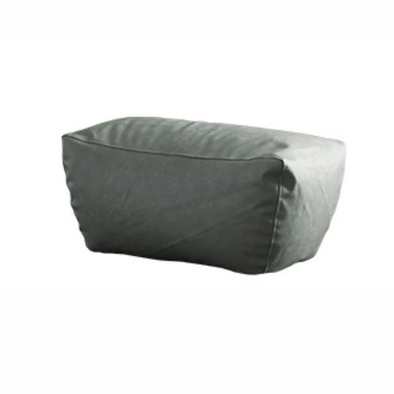 OTAUTAU 1-2 Seat Faux Leather Bean Bag Cover Couch Armchair Pouf Beanbag Cover SF433【No Filler!Need Buy Filler Yourself !】