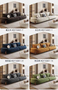 Luxury Green Living Room Sofa Modern Nordic Design Reclinable Sectional Muebles De Sala Stylish Home Furniture Decorr Space