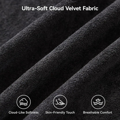 140'' Oversize Cloud Velvet Curved Sectional Couch L-Shape Chaise Boneless Sofa Upholstered with Compression Memory Foam