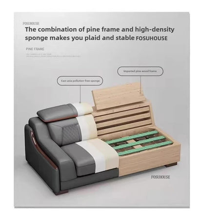 Modern Living Room Sofa Combination Light Luxury Chaise Lounges Design Sofas Living Room Personality Home Furniture
