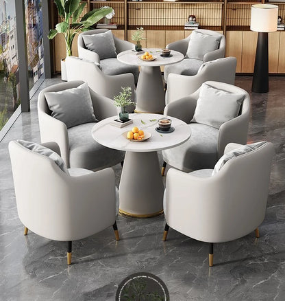 Office Furniture Set Meeting Table And Chairs Combination for Reception Room Lounge Sofa And Coffee Table