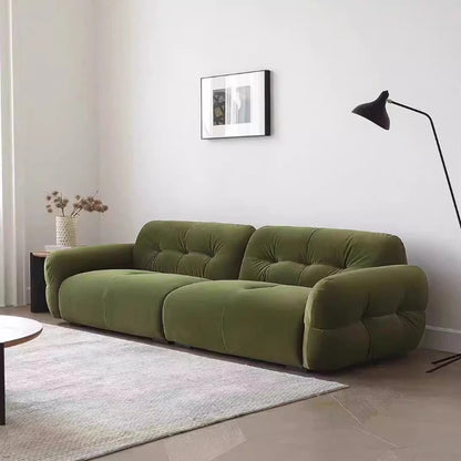 Luxury Romantic Sofa Puff Living Room Modern Comfortable Sofa Nordic Style Accent Divani Da Soggiorno Home Furniture