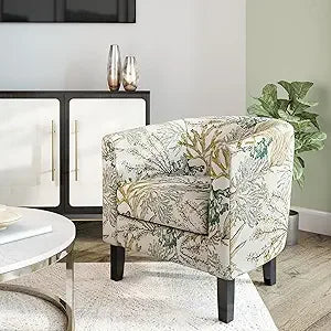 Leather-Clad Club Chairs with Padded Seats for Living Rooms, Bedrooms, and Waiting Areas in Black