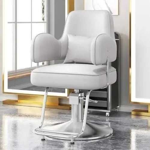 Style Durable Hair Salon European Barber Chairs Hairdressing Chair Dressing Room Back Armchair Recliner Cabeceros Furniture