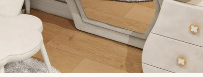 User-friendly Nordic Led Mirror Dressing Table Brown Drawer Bedroom Light Dressing Table Beautiful Storage Furniture Comfy