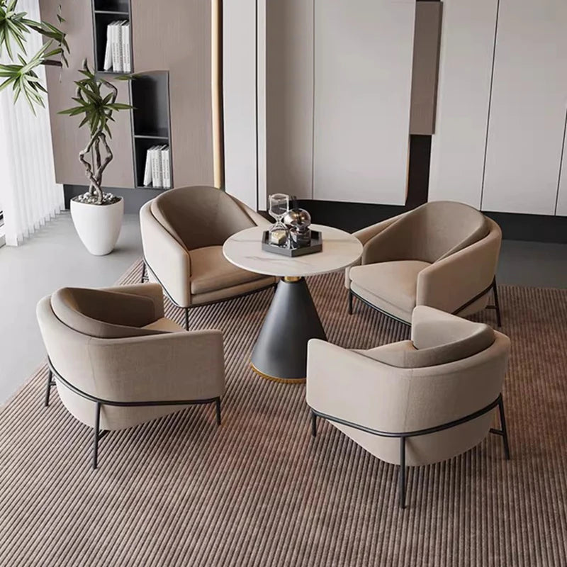 Canapés de luxe pour bureau et salon, fauteuil pour petite maison, canapé d'extérieur minimaliste, divano individuel pour petite maison, mobilier tendance