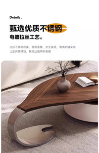 Nordic Style Modern Coffee Table Unique Design Glam Luxury Coffee Table Living Room Hidden Storage Table De Salon Home Furniture
