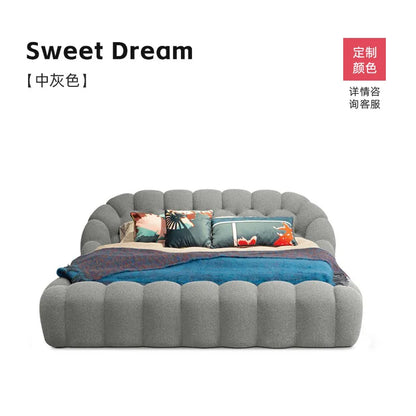 Lounge Clear Bed Decoration Beauty Room Decor Large Size European Sun Sleeping Bed Safe Letto Matrimoniale Trendy Furniture