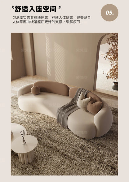 Storage Accent Living Room Sofas European Luxury Minimalist Modern Sofa Aesthetic Neoclasical Double Sofa Bed Room Furniture