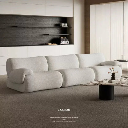 Modern European Sofa Set Designs Luxury Furniture Living Room One Seat/Two Seat/Three Seat Vacuum Compressed Sofa with 2 Pillow
