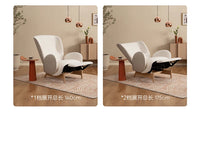Sofa chair Nordic style home leisure chair lazy bedroom recliner simple atmosphere
