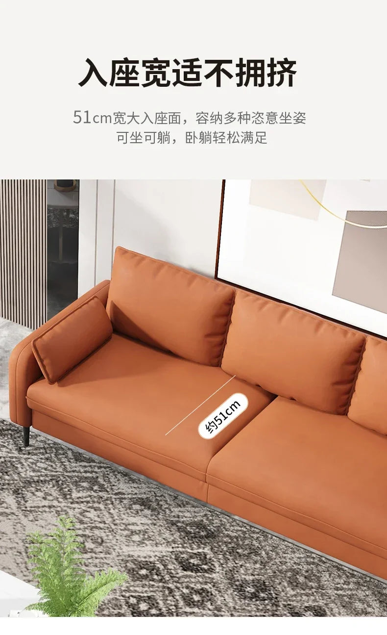 Scratch Protector Sofa Relax 3 Seater Brown Classic Sofa Armchair Lounge European Design Divano Living Room Furniture TY100YH