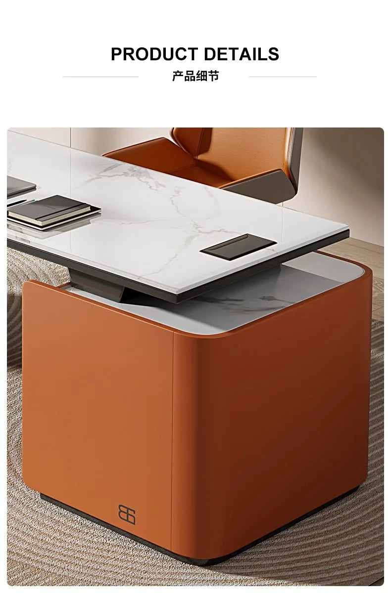 Luxury Storage Computer Desks Large Organiser Adult Bedroom Drawers Gaming Desk Notebook White Mesas De Computador Furniture